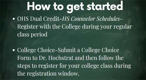 How to Get Started with Dual Credit