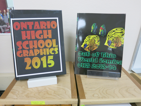 ontario high school graphics 2015 and out of this world comics OHS 2013-14 books